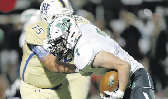 No. 2 Class 5A: Oklahoma City Bishop McGuinness Fighting Irish (2-1)